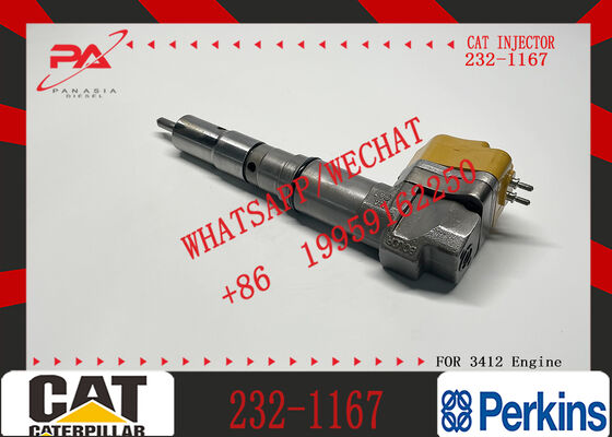 DIESEL FUEL COMMON RAIL INJECTOR 232-1168 2321168 232-1167 2321167 3412 3412