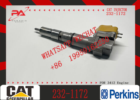 Brand-New CAT174-7526 232-1172 Diesel Injector for 3412 Engine Construction Machinery Parts with 1 Year Warranty