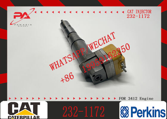 Brand-New CAT174-7526 232-1172 Diesel Injector for 3412 Engine Construction Machinery Parts with 1 Year Warranty