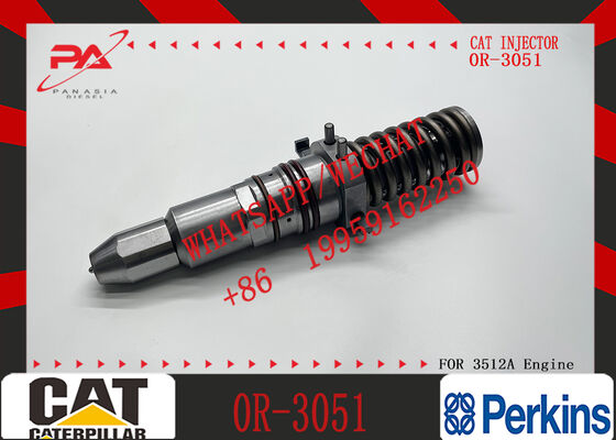 4P-9075 0R-3051 Fuel Injector Compatible with Engine 3512 3516 3508 | Excavator Repair Tools | High Quality | Durable |