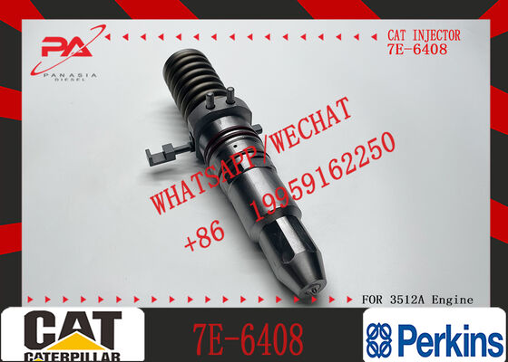 Common Rail Diesel Engine Parts Fuel Injector 7E-6408 0R-3051 Nozzle Fuel System Cat 3512 3508 3516 Injector for Caterpillar