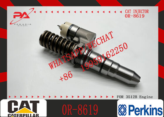 Injector Common Rail Fuel Injector 150-4453 1504453 0R8619 0R-8619 for Caterpillar Cat 5130B 5230B Engine