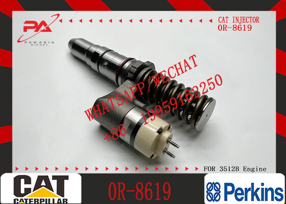 Injector Common Rail Fuel Injector 150-4453 1504453 0R8619 0R-8619 for Caterpillar Cat 5130B 5230B Engine