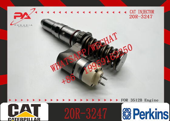 Excavator Parts 392-0225 Fuel Injector 3920225 20R-3247 20R3247 for CAT 3508B 3512B 3516B 3512C 3516C