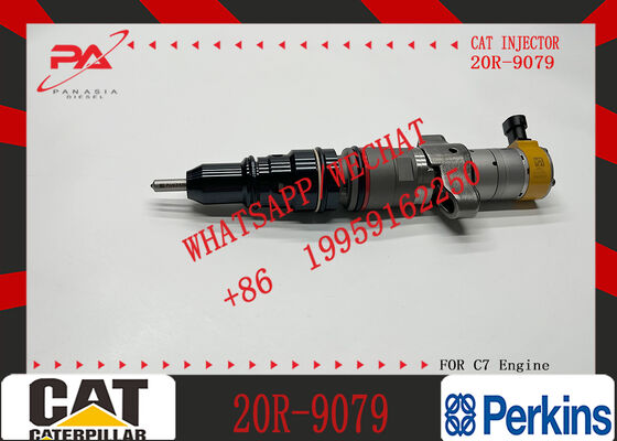 EexcavaStart Diesel Fuel Injector 557-7627 20R-9079 for C7/C9 324D/325D/326D/328D/329D Excavator Durable Precise Easy Install