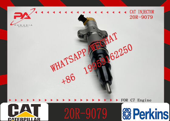EexcavaStart Diesel Fuel Injector 557-7627 20R-9079 for C7/C9 324D/325D/326D/328D/329D Excavator Durable Precise Easy Install