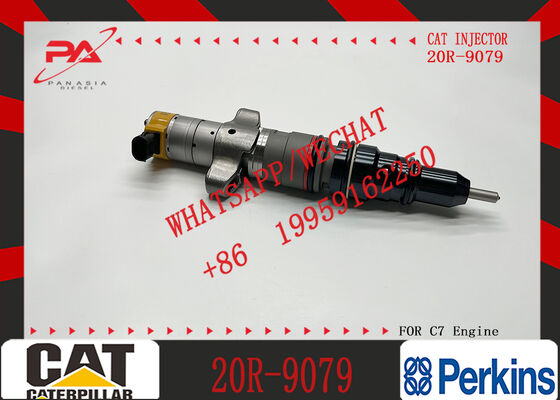 EexcavaStart Diesel Fuel Injector 557-7627 20R-9079 for C7/C9 324D/325D/326D/328D/329D Excavator Durable Precise Easy Install