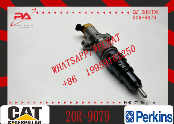EexcavaStart Diesel Fuel Injector 557-7627 20R-9079 for C7/C9 324D/325D/326D/328D/329D Excavator Durable Precise Easy Install