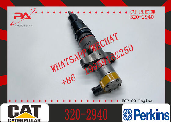 C9 HEUI Injector 320-2940 328-2574 Iesel Fuel Injector 53L-8062 553-2592 for Caterpillar Excavator C9 Engine Parts