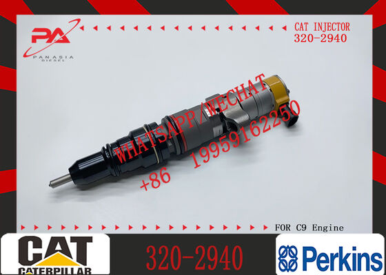 C9 HEUI Injector 320-2940 328-2574 Iesel Fuel Injector 53L-8062 553-2592 for Caterpillar Excavator C9 Engine Parts