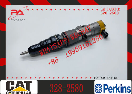 Excavator C9 Injector Diesel Common Rail Fuel Injector 328-2580 10R-9003 387-9431 for Cater-pillar Engine C9