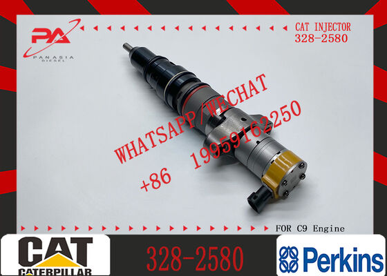 Excavator C9 Injector Diesel Common Rail Fuel Injector 328-2580 10R-9003 387-9431 for Cater-pillar Engine C9
