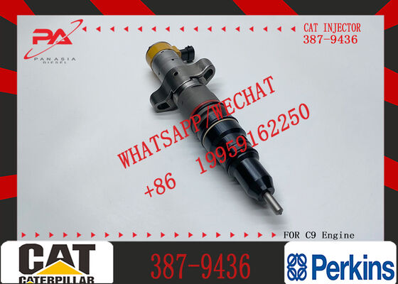 Excavator Fuel Injector 387-9431 387-9432 387-9433 387-9436 Common Rail Injector for C7 C9 3406e Diesel Engine Parts