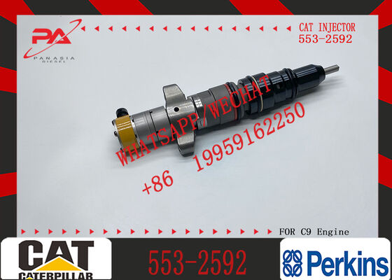 387-9433 553-2592 Diesel Fuel Injector for C9 Engine 330D 336D Excavator Common Rail Fuel Injectors Engine Parts 5532592 3879433