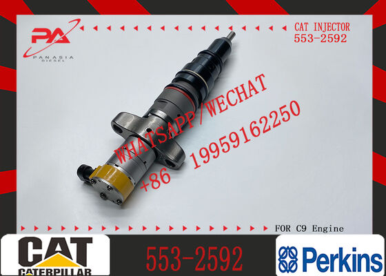 387-9433 553-2592 Diesel Fuel Injector for C9 Engine 330D 336D Excavator Common Rail Fuel Injectors Engine Parts 5532592 3879433