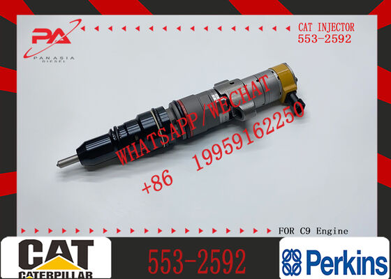 387-9433 553-2592 Diesel Fuel Injector for C9 Engine 330D 336D Excavator Common Rail Fuel Injectors Engine Parts 5532592 3879433