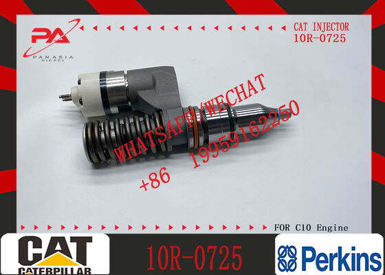 New Common Rail Fuel Injector 10R-0967 10R-0725 10R-1259 10R-1258 10R0967 10R0725 10R1259 10R1258 for C12 C10 Diesel Engine