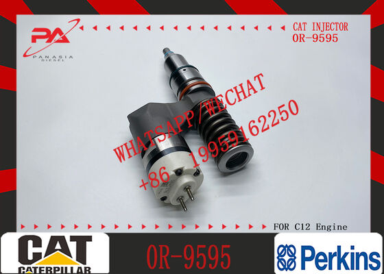 Excavator Parts Diesel C12 Engine Injector 208-9160 0R-9595 1OR-1814 OR-4987 161-1785 New Stainless Steel Injector for Excavator