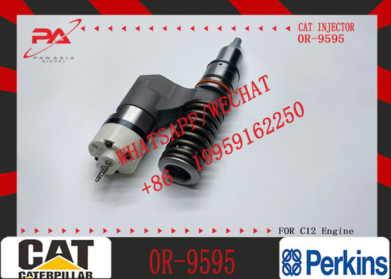Excavator Parts Diesel C12 Engine Injector 208-9160 0R-9595 1OR-1814 OR-4987 161-1785 New Stainless Steel Injector for Excavator