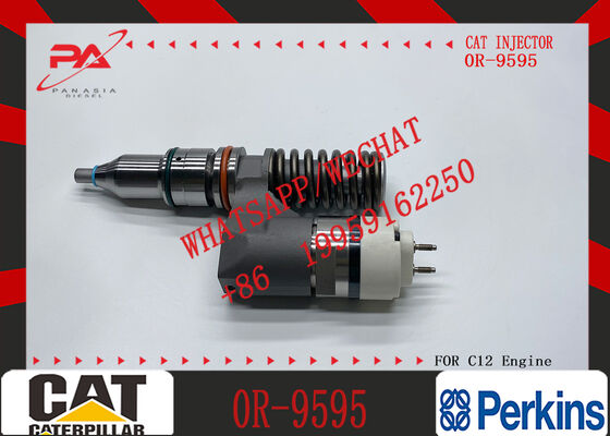 Excavator Parts Diesel C12 Engine Injector 208-9160 0R-9595 1OR-1814 OR-4987 161-1785 New Stainless Steel Injector for Excavator