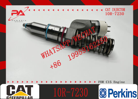 Diesel Engine Fuel Injector 10R-7230 253-0616 211-3023 for Excavator E374D 390D C15 C18 C16 C27 32 for Caterpillar