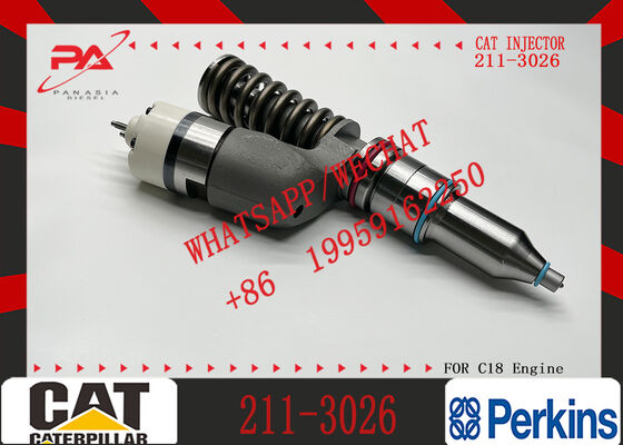 211-3026 10R-0724 KJC Fuel Injector for Caterpillar CAT 3406E C-18 3456 Engine