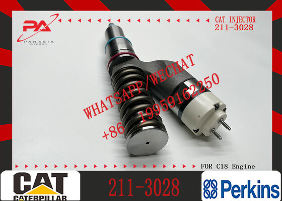 YS 211-3023 211-3028 Excavator Fuel Injector Common Rail Injector for C18 C15 Engine E329D Excavator Parts