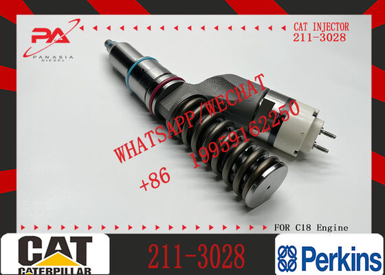 YS 211-3023 211-3028 Excavator Fuel Injector Common Rail Injector for C18 C15 Engine E329D Excavator Parts