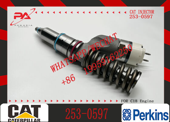 New Diesel Engine Injector 276-8307 374-0705 1OR-0724 253-0597 1OR-9787 20R-8048 Steel for Caterpillar C18 C15 Common Rail