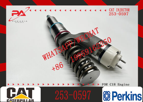 New Diesel Engine Injector 276-8307 374-0705 1OR-0724 253-0597 1OR-9787 20R-8048 Steel for Caterpillar C18 C15 Common Rail