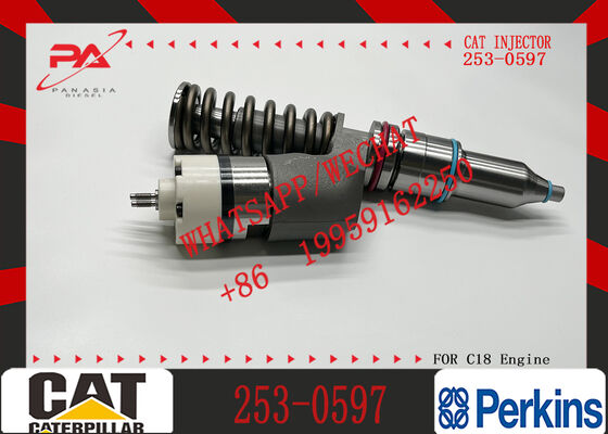 New Diesel Engine Injector 276-8307 374-0705 1OR-0724 253-0597 1OR-9787 20R-8048 Steel for Caterpillar C18 C15 Common Rail