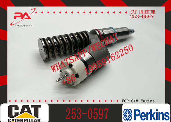 New Diesel Engine Injector 276-8307 374-0705 1OR-0724 253-0597 1OR-9787 20R-8048 Steel for Caterpillar C18 C15 Common Rail