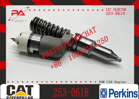 253-0618 10R-2772 Fuel Injector Compatible with Engine C18 C15 | Excavator Repair Tools | High Quality | Durable |