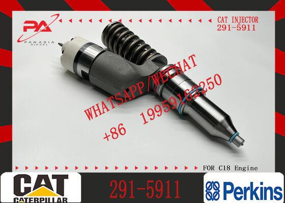 YS Diesel Fuel Injector 253-0615 2530615 6PCS Fuel Injector 280-0574 291-5911 254-4183 for C15 C18 Excavator Engine Engine Parts