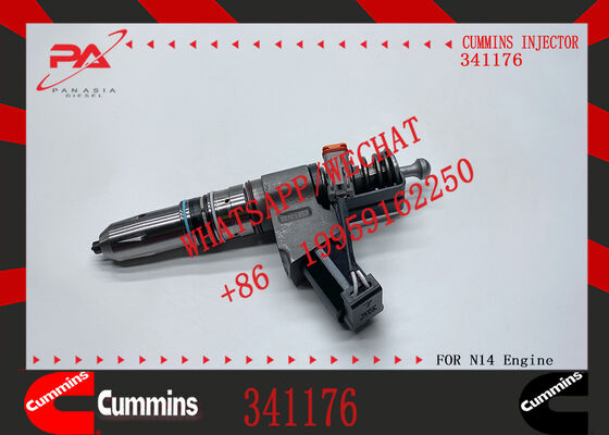 Common Rail Fuel Injector 3407776 3087807 3411385 341176 3409975 for Cummins QSN14 N14 Engine Excavator Parts