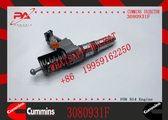 New Stainless Steel Fuel Injector for N14 Diesel Engine (3080931F 3087558F 4307795 6087807)