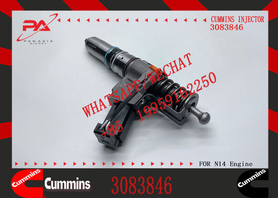 Excavator Accessories Fuel Injector 3080766 3083622 3083846 3087560 3095086 for Cummins QSN14 N14 for Construction Machinery