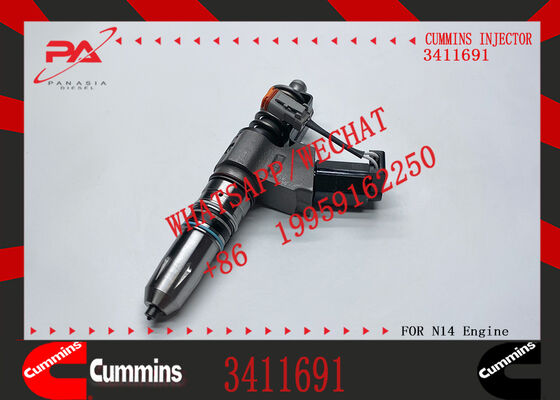 OEM N14 Engine Parts Common Rail Diesel Fuel Injector 3411760 3411691 3411765 3411766 For Cummins Engine Bulk Sale of Injectors