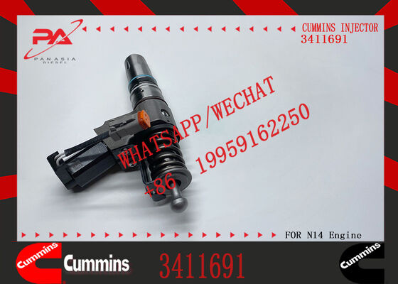 OEM N14 Engine Parts Common Rail Diesel Fuel Injector 3411760 3411691 3411765 3411766 For Cummins Engine Bulk Sale of Injectors