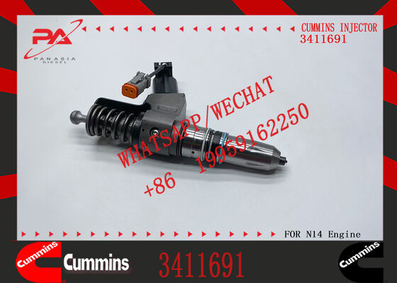 OEM N14 Engine Parts Common Rail Diesel Fuel Injector 3411760 3411691 3411765 3411766 For Cummins Engine Bulk Sale of Injectors