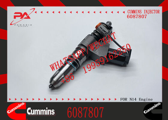 New Stainless Steel Fuel Injector for N14 Diesel Engine (3080931F 3087558F 4307795 6087807)