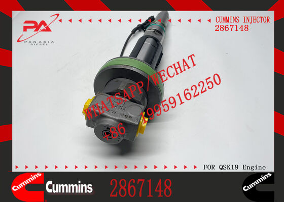 New Construction Machinery Fuel Injector for QSK19 Diesel 2867148 Y431K05248 Y431K05558 4964170 for C-UMMINS Diesel Engine