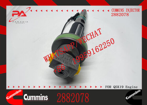 2882078 Fuel Injector 0986435613 Diesel Engine Fuel Injector 2882078 0986435613 for QSK19 QSK60 Engine