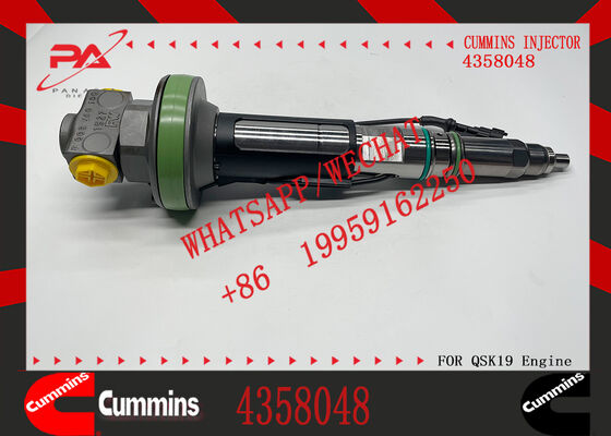 Motor Spare Part QSK19 4358048 4380190 Diesel Fuel Injector For Sale