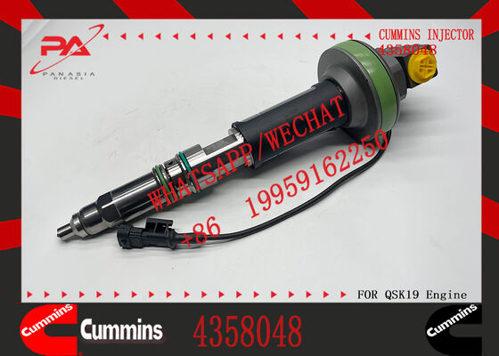 Motor Spare Part QSK19 4358048 4380190 Diesel Fuel Injector For Sale