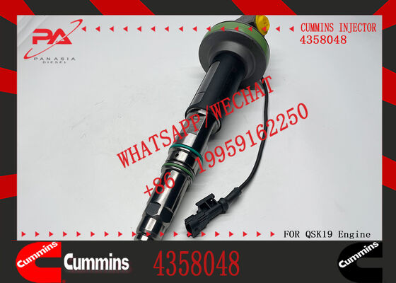 Motor Spare Part QSK19 4358048 4380190 Diesel Fuel Injector For Sale