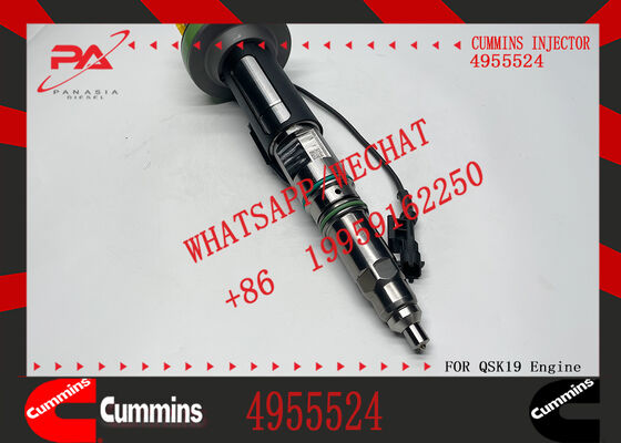Hight Quality Common Rail Fuel Injector 2882079 4955524 for Cu-mmins Qsk60 Original New Diesel Fuel Injector