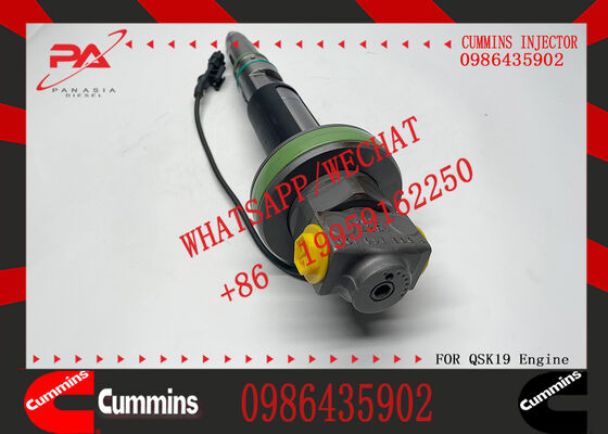 0986435902 F00BJ00008 High Quality Diesel Fuel Injector for C-ummins QSK19 Common Rail Injection Valves