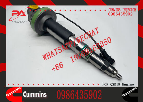 0986435902 F00BJ00008 High Quality Diesel Fuel Injector for C-ummins QSK19 Common Rail Injection Valves