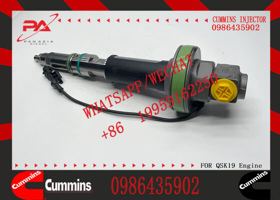 0986435902 F00BJ00008 High Quality Diesel Fuel Injector for C-ummins QSK19 Common Rail Injection Valves